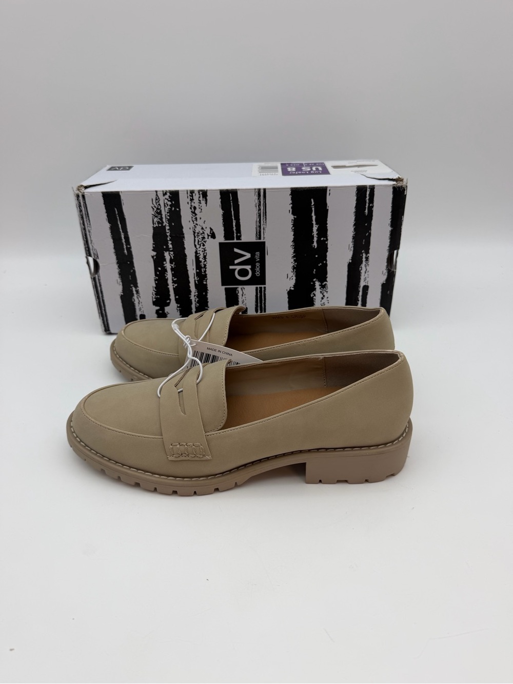 Dolce Vita Women's Beige Casual Loafers - Picture 3 of 5